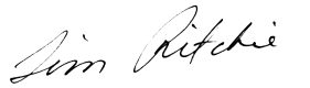 Tim Ritchie Signature